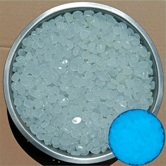 Glowing Stones, 600 Pieces, White - Glow In The Dark Garden Pebbles Stones for Yard and Walkways Decor Diy Decorative Luminous Stones(600 Pcs) - 600 Glowing Stones