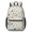 Pioneer Flower Floral Print Pattern, variant on Pioneer Flower Floral Print Pattern 17" School Backpacks for Teens,Waterproof Oxford Fabric,S-Shape Padded Straps for School,Travel,Hiking,Camping