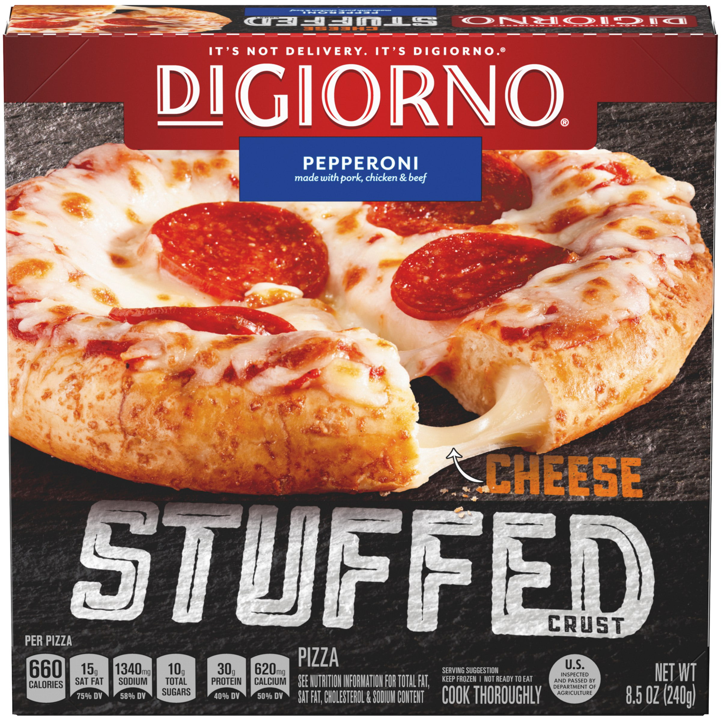 DiGiorno Cheese Stuffed Crust Pepperoni Frozen Pizza - 8.5oz