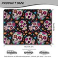 thumbnail image 7 of Yspwyqan Universal Car Trunk Mat 29" x 39", Sugar Skull Grip Base Season-Resistant Cargo Liner, Compatible with Most Sedans SUVs Wagons for Daily Commutes Trips, 7 of 7
