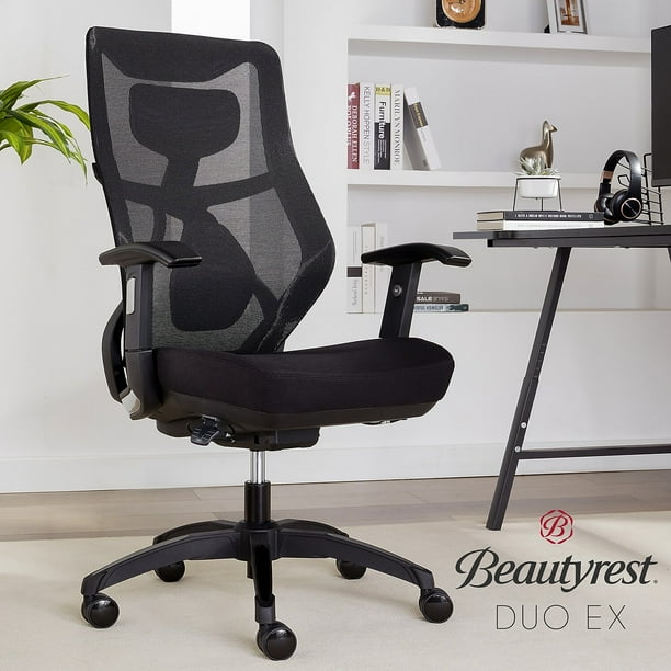 Beautyrest Duo-EX Ergonomic Mesh Swivel Task Chair, High