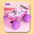 thumbnail image 2 of Trendix RC Car Electric 2.4GHz Remote Control Car Toy Big Wheels Rubber Tires Vehicle Off Road Truck (PinkC), 2 of 6