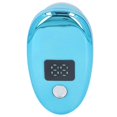 thumbnail image 3 of Cordless Mini Beard Trimmer Arc Shaped Foil USB Rehargeable Waterproof Digital Display Beard Clipper Blue, 3 of 5
