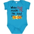 thumbnail image 3 of Inktastic When God Made Me Boys or Girls Baby Bodysuit, 3 of 5