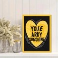 thumbnail image 2 of Sunshine Heart Decor Canvas Wall Art 15.75x11.81 Inches, 2 of 8