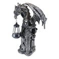 thumbnail image 4 of DWK Corporation 18 inch Dark Beacon LED Dragon Lamp Statue Outdoor Garden Solar Lawn Light Decor, 4 of 9