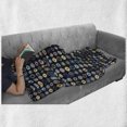 thumbnail image 5 of Dots Soft Flannel Fleece Throw Blanket, Pastel and Geometric Forms with Disc Shaped Spots Funky Tribal Elements, Cozy Plush for Indoor and Outdoor Use, 70" x 90", Multicolor, by Ambesonne, 5 of 5