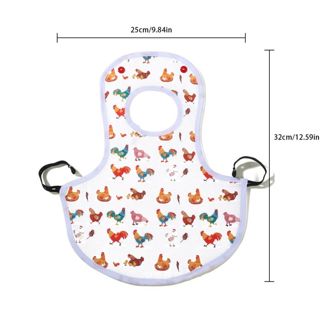 Hen Apron Hen Protective Cover With Elastic Hen Wing Protective Cover