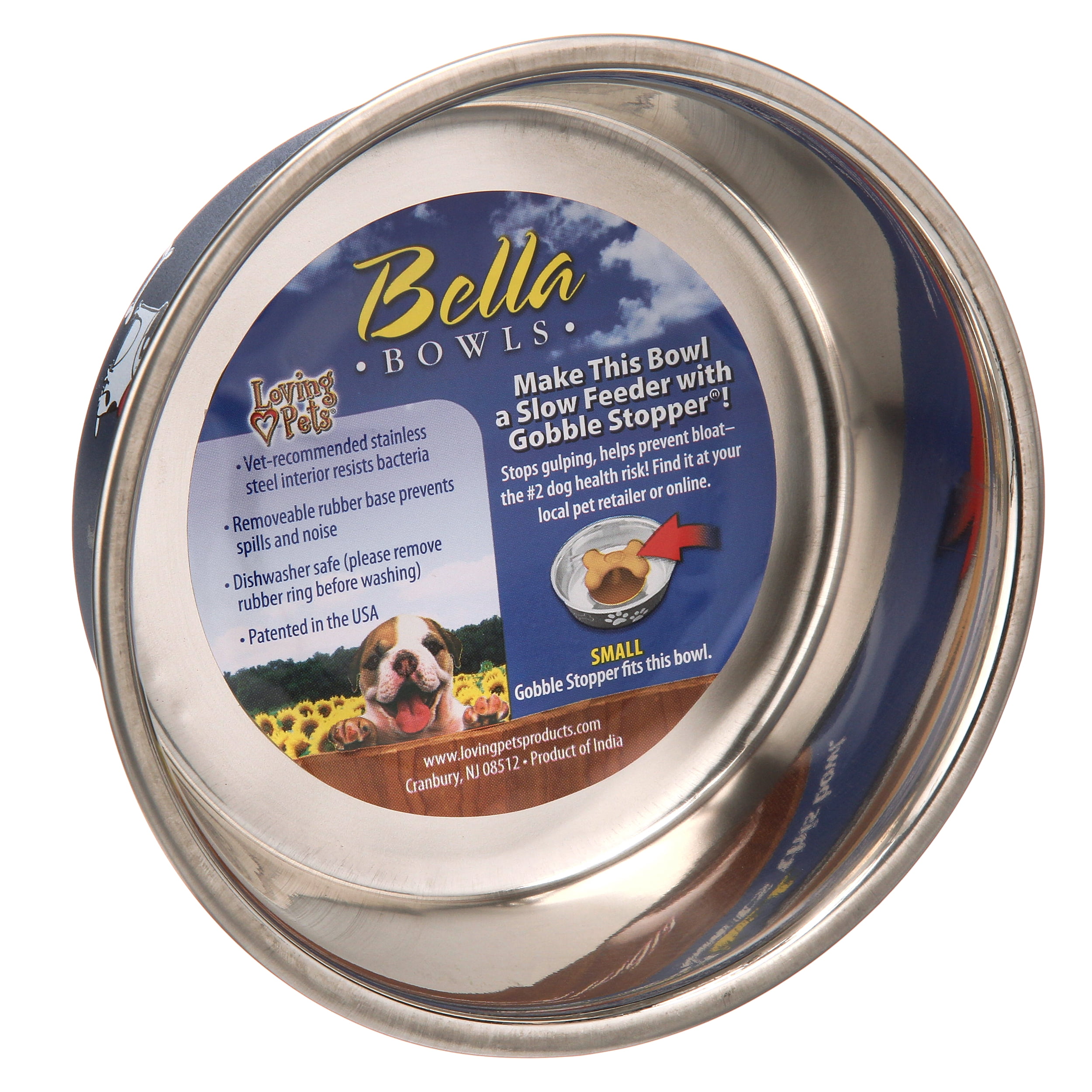 (2 pack) Loving Pets Bella Bowls Small, 1.0 CT