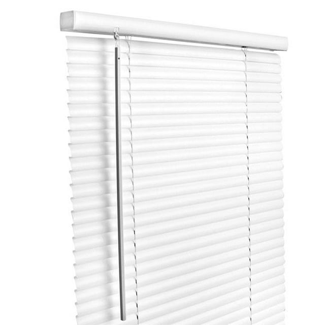 Stores Sans Cordon en Vinyle de 1 Po, Blanc - 55 x 64 Po