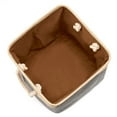 thumbnail image 2 of 1Set Storage Basket Square Grey Cotton Linen for Sundries Clothes Books Socks, 2 of 8