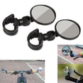 thumbnail image 1 of 2-pack 360° Rotatable Flexible Handlebar Rearview Mirror for Bike MTB Bicycle Cycling Mirror Accessories(1Pair), 1 of 9