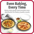thumbnail image 4 of GoodCook Set of 4 Nonstick Steel 10 Inch Personal Pizza Pans Set, Gray, 4 of 4