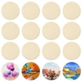 thumbnail image 3 of Miangastore Wood Rounds Discs Beige 100Pcs 2In Diy Projects Classroom Use, 3 of 8
