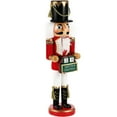 thumbnail image 3 of EASTIN Christmas Wooden Nutcracker Advent Calendar Desktop Creative Wood Nutcracker Ornament, 3 of 6