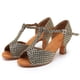 thumbnail image 2 of XIHAHA, zapatos de baile latino con diamantes de imitación de alta calidad para mujer, zapatos de salón de Tango, tacones de mujer, sandalias de suela blanda para mujer, zapatos de boda, 2 of 5