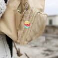 thumbnail image 4 of GUANGHONG Easter Egg Keychain Pendant Acrylic Colorful Flower Rabbit Keychain Cute Key Decoration Backpack Decoration for Gift, 4 of 6