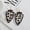 White Leopard, variant on New Arrow Wood and Abalone Shell Leather Arrowhead Drop Earrings Women Wholesale