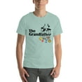 thumbnail image 2 of The Grandfather Men's t-shirt (Heather Prism Dusty Blue, S), 2 of 7