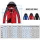 thumbnail image 3 of Chaqueta impermeable de montaña para hombre Chaqueta de esquí Chaqueta a prueba de viento Invierno, 3 of 8