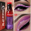 Glitter Liquid Eyeliner, 12 Colors Long Lasting Waterproof Shimmer Sparkling Silver Blue Metallic Colorful Eyeliner Set, Waterproof Shimmer Glitter High Pigmented Brighten Eyeshadow