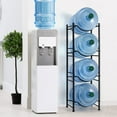 thumbnail image 3 of Oumilen 5 Gallon Water Jug Holder Water Bottle Storage Rack 4-Tier, Black, 3 of 7