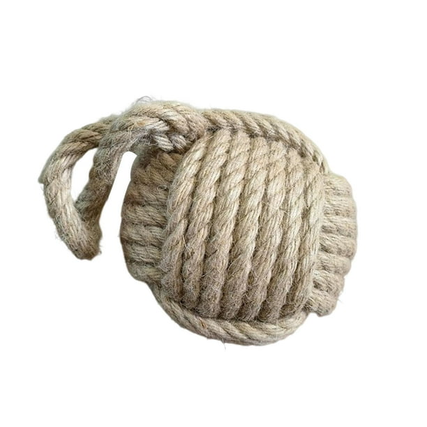 Boat Door Stop Rope Knot Durable Decorative Old-fashioned Sailor Knot for  Living beige 