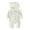 White, variant on Toddler Kid Jumpsuit Pants Clothes Newborn Infant Baby Girls Boys Winter Warm Coat Knit Outwear Hooded Jumpsuit Summer Jumpsuit For Girls Boys