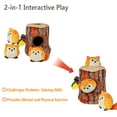 thumbnail image 6 of IFOYO Dog Puzzle Toys, Squeaky Interactive Hide and Seek Puppy Puzzle Plush Toys, Fox, 6 of 7