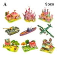 thumbnail image 1 of 3D Stereo Puzzle Handmade DIY Cartoon House Villa Castle Building Model Hot P3 Y4P5, 1 of 1