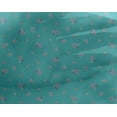 thumbnail image 4 of oneOone Georgette Viscose Fabric Leaves & Flower Floral Print Fabric by Yard 42 Inch Wide, 4 of 4