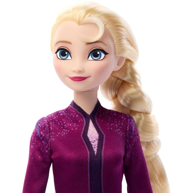 Disney Frozen Elsa Fashion Doll & Polar Bear Cub Figure with 4