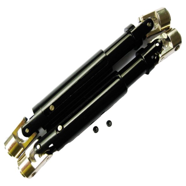 Junta de transmisión Universal Vogacara RCGOFFLOW pieza de coche RC diseño estriado 1/10 HSP 94180 Negro