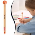 thumbnail image 3 of Clearance Sale! 1PC Animal Erasable Pen, Thermal Ink Retractable Cute Lion Ballpoint Pen, Plastic, for Office & Home, (15cm, Lion), 3 of 8