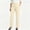 Beige, variant on Women Mid Rise Straight Leg Business Dress Pants Sevevn Classic Tailored Full Length Work Trousers With Functional Pockets,For Office Attire Business Meetings And Professional Occasions