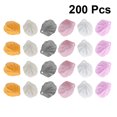 thumbnail image 2 of MasteelfCA 200pcs Simulation Acrylic Petal Plastic Flower Accessory Material Hand Made Jewelry DIY Accessories for Friends (Random Color), 2 of 7