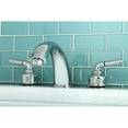 thumbnail image 3 of Kingston Brass KC361 Magellan Two-Handle Deck Mount Roman Tub Faucet, Polished Chrome, 3 of 8