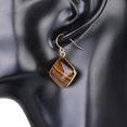 thumbnail image 1 of Earrings for Women Gold Color Hook Dangle Eardrop Quartz Geometric Earring, 1 of 6