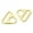 Gold, variant on 1in Triangle Rings