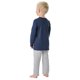 thumbnail image 4 of SCHIESSER Pijama largo para niño, con pierna abierta, algodón, estampado Azul/Gris 128, 4 of 5