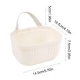 thumbnail image 3 of Yrmaups Wall Mounted Storage Basket for Kitchen, Hanging Vegetable Holder for Onions Garlic Ginger, Plastic Pantry Organizer for Counter, Cabinet, Pantry, RV, 3 of 6