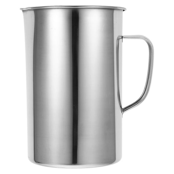 Raindrops 304 Stainless Steel Measuring Pitcher - Multipurpose Liquid Measuring Cup for Kitchen, Easy to Clean and