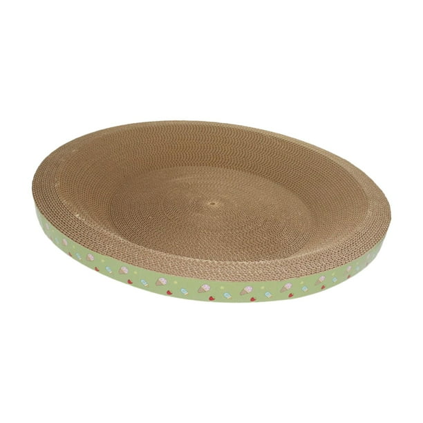 Cama rascador para gatos, sofá de cartón corrugado para afilar las garras de los gatos y 53cm x 85cm