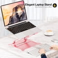 thumbnail image 4 of Urmust Ergonomic Adjustable Laptop Stand, Aluminum, Up to 15.6", Black, 4 of 6