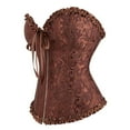 thumbnail image 4 of Aboser Corset pour Femmes Grande Taille Tendance Imprimé Floral Bustier Bustier Costume Renaissance Bretelles Réglables Bodycon Shaperwear, 4 of 8