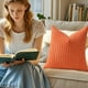 thumbnail image 5 of Soft Weave Pillowcases Standard Size Breathable Face Friendly Pillow Shams Decorative Weave Pillow Case Covers, 5 of 6
