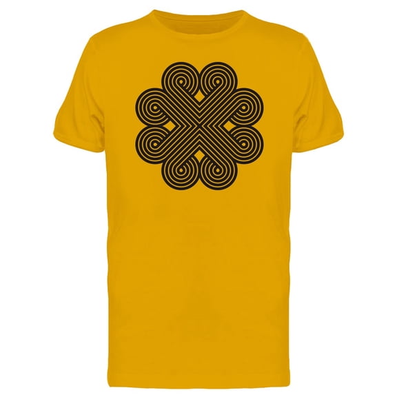 Wind Intertwined Lines T-Shirt Men -Image by Shutterstock, Male Medium