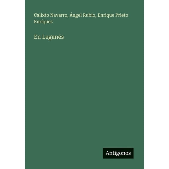 En LeganÃ©s, (Paperback)