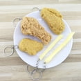 thumbnail image 4 of Llavero de comida con simulación de barril de la familia KFC, patas de pollo fritas, alitas de pollo, accesorios, restaurante de comida rápida, 4 of 6