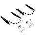 thumbnail image 3 of Kojem Universal Seat Sliders Seat Mounting Track, Dual Locking Rails Brackets Kit Compatible with NRG Sparco and Most Aftermarket Seats- 2 x Set of Sliders, 3 of 3